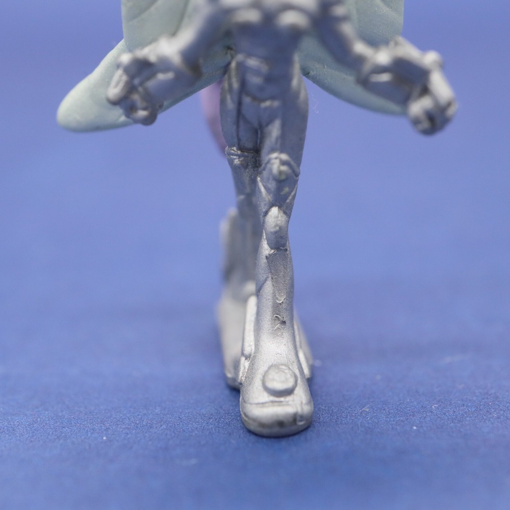 2002 Bandai H-T Digimon Digital Monsters Silver Fairimon Kazemon Mini Figure - Picture 4 of 9